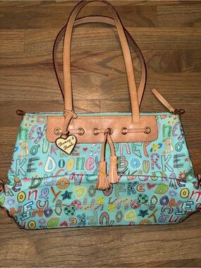 Y2K- Dooney & Bourke Doodle Vintage Handbag